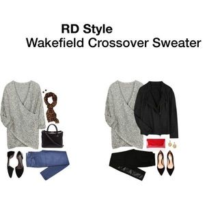 Rd Style crossover sweater size L
